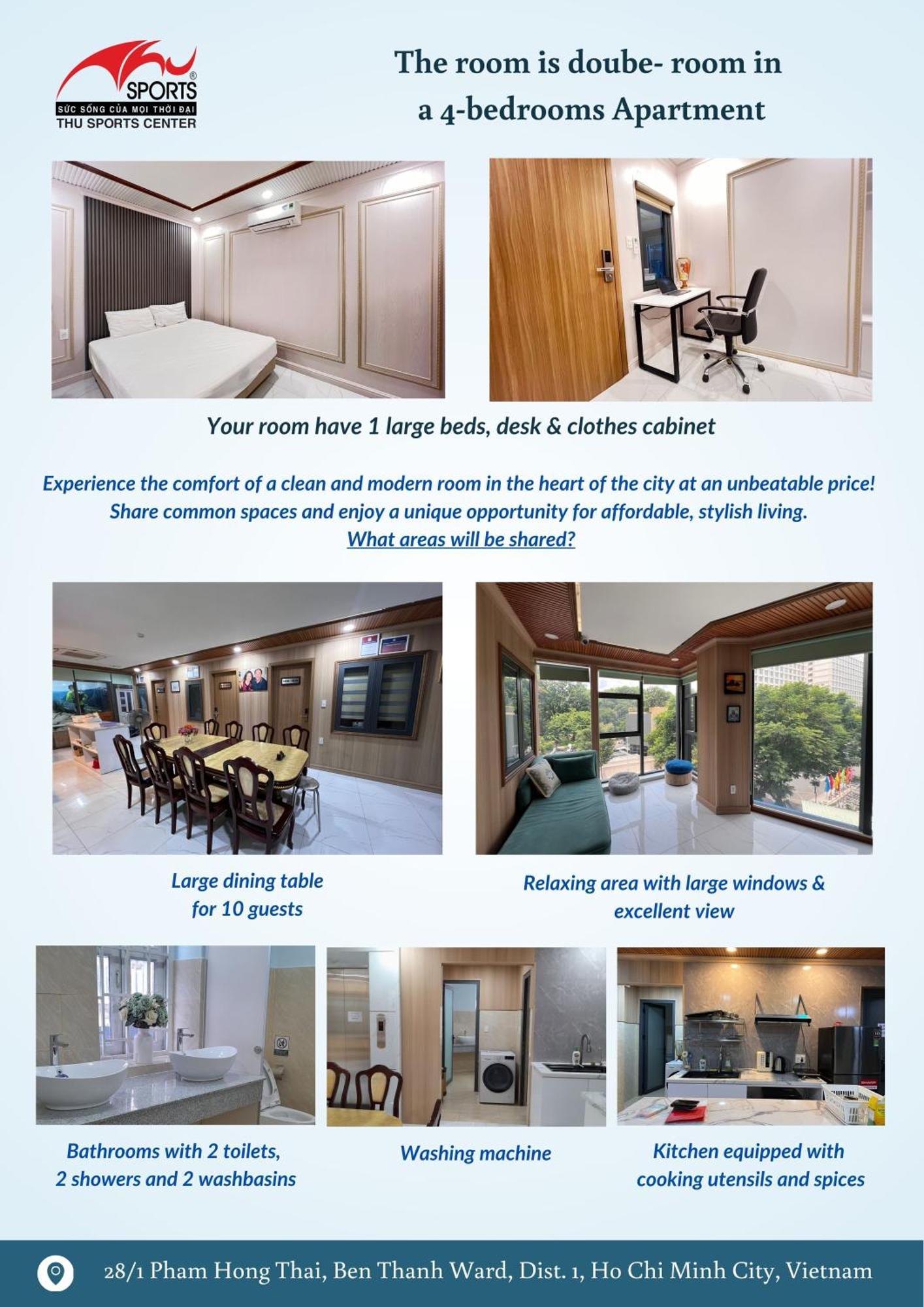 Thu'S Apartment Near Ben Thanh Market مدينة هوشي منه المظهر الخارجي الصورة